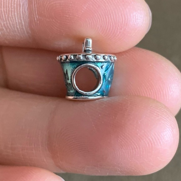 NWOT Disney Parks 2023 The Haunted Mansion Hatbox Ghost Sterling Silver 925 - Picture 7 of 9